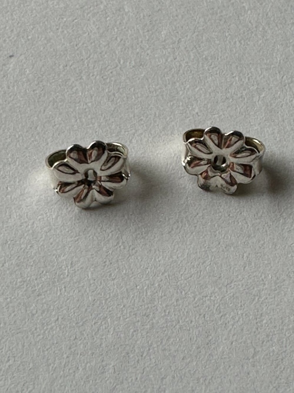 Tiffany & Co. Sterling Silver Bow Stud Earrings 925 - Picture 8 of 15